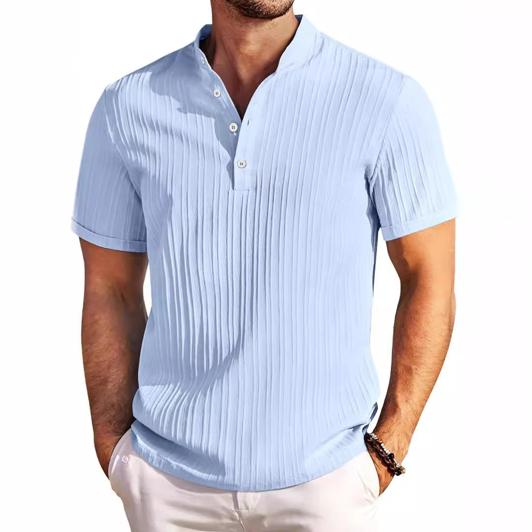 Men's Retro Cotton Loose Shirt