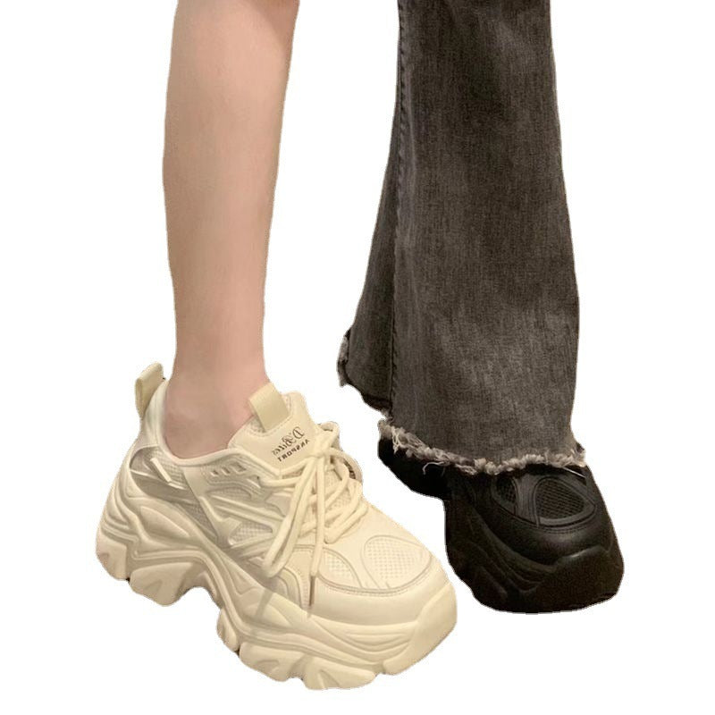 All-match Small Look Tall Thick Bottom Fried Street Sneaker