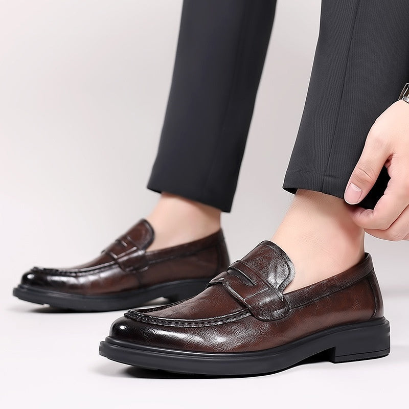 Men's British Casual Leather Shoes